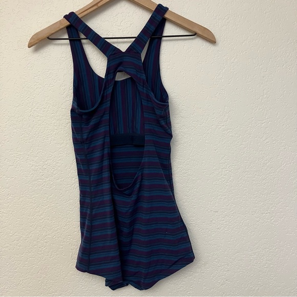 Outdoor Voices Striped Short Yoga Romper Size XS - Picture 5 of 5